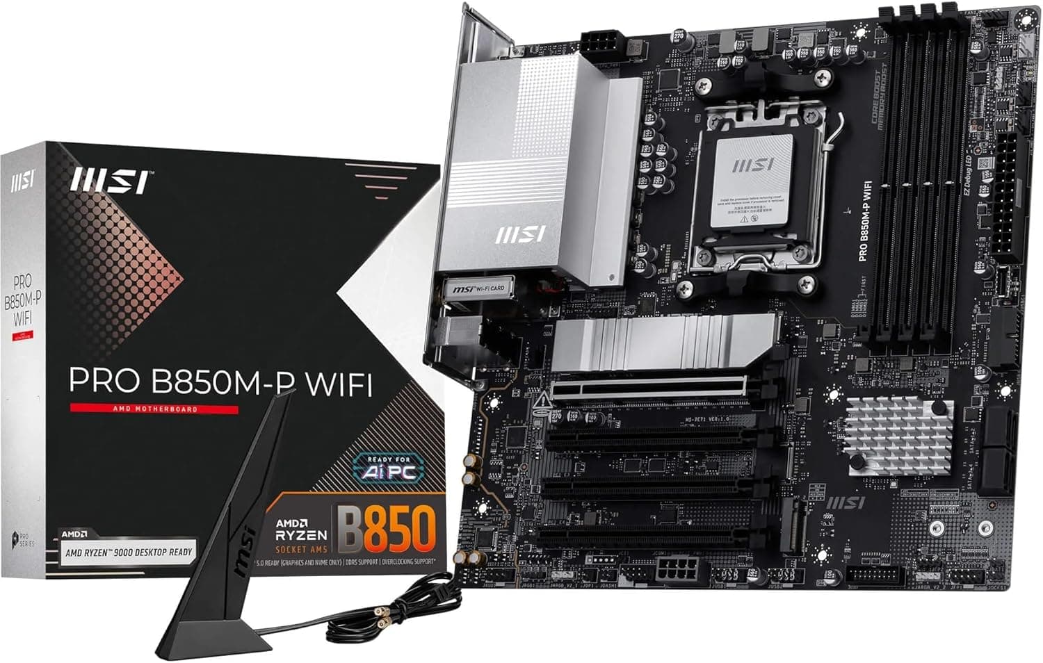 مادربرد MSI ATX با سوکت AM5 مدل B850 Gaming Plus WIFI6E مادربرد MSI ATX با سوکت AM5 مدل B850 Gaming Plus WIFI6E