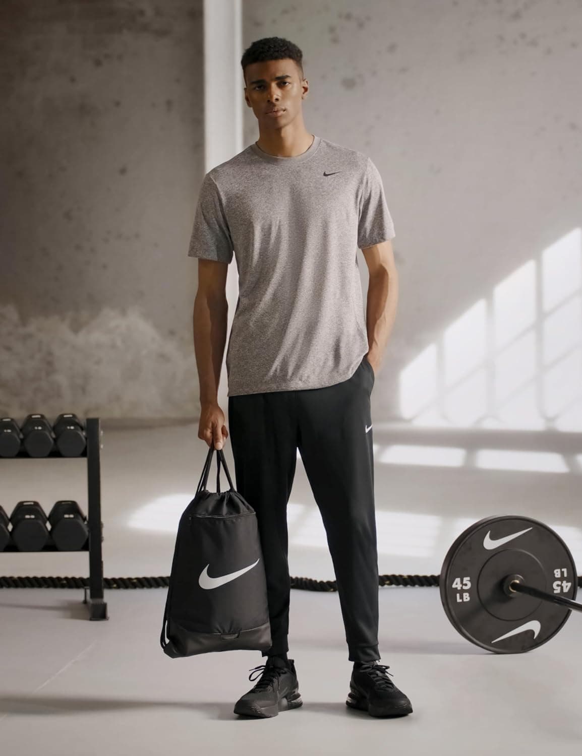 کیف بندکششی یونیسکس بزرگسال Nike مدل NK BRSLA DRAWSTRING - 9.5 (18L) کیف بندکششی یونیسکس بزرگسال Nike مدل NK BRSLA DRAWSTRING - 9.5 (18L)