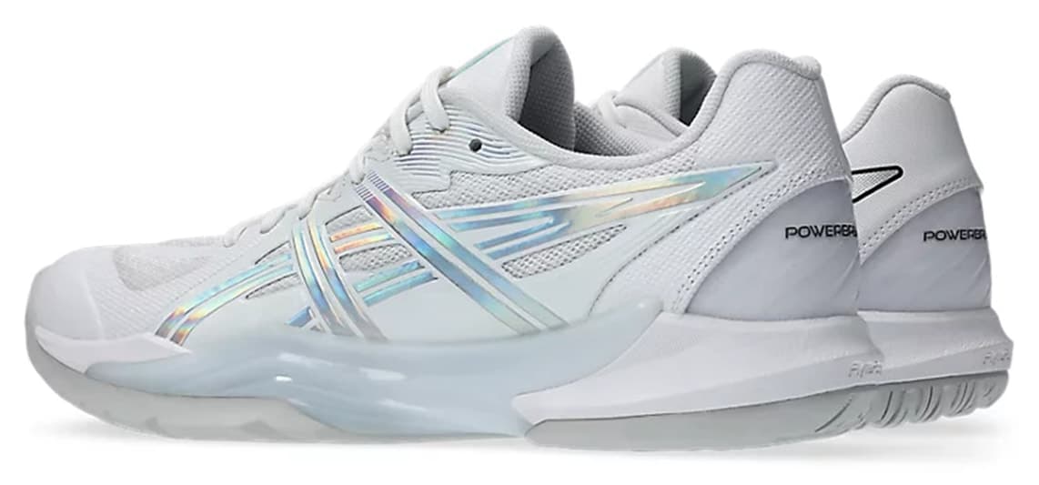 کفش والیبال زنانه Asics سفید Powerbreak FF مدل 1073A090-100 کفش والیبال زنانه Asics سفید Powerbreak FF مدل 1073A090-100
