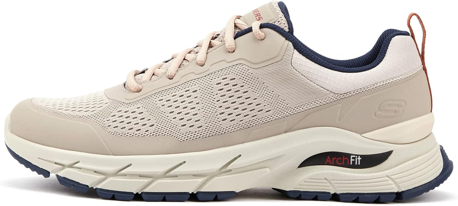 کفش ورزشی مردانه Skechers بژ ARCH FIT BAXTER مدل PENDROY کفش ورزشی مردانه Skechers بژ ARCH FIT BAXTER مدل PENDROY
