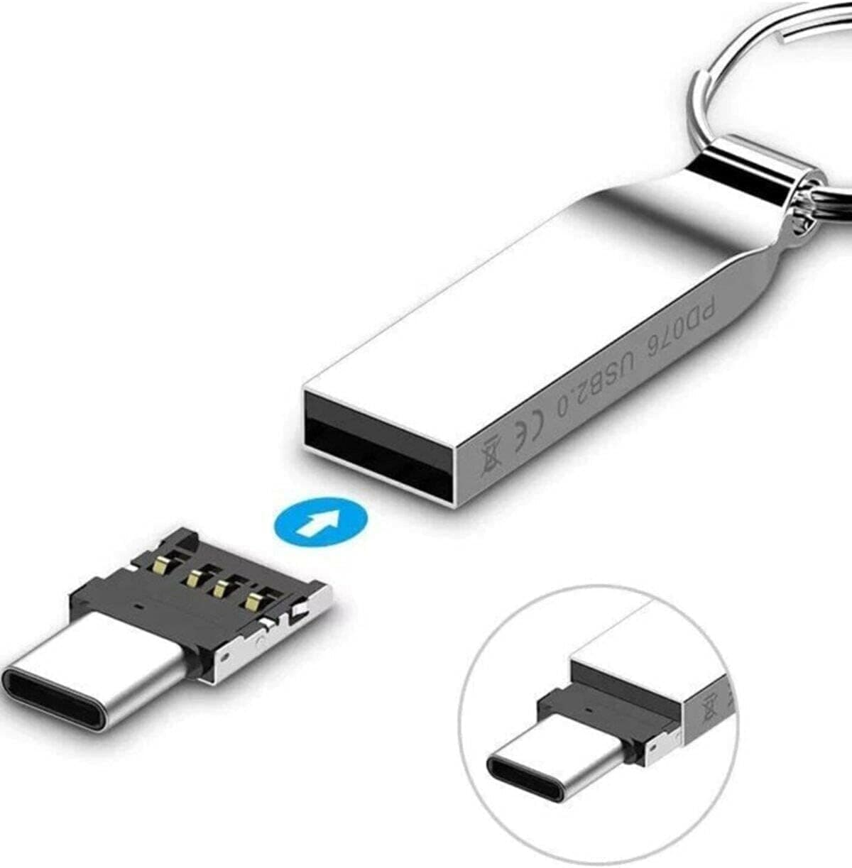 مبدل Type C به USB مینی Alfais مدل 4497 مبدل Type C به USB مینی Alfais مدل 4497