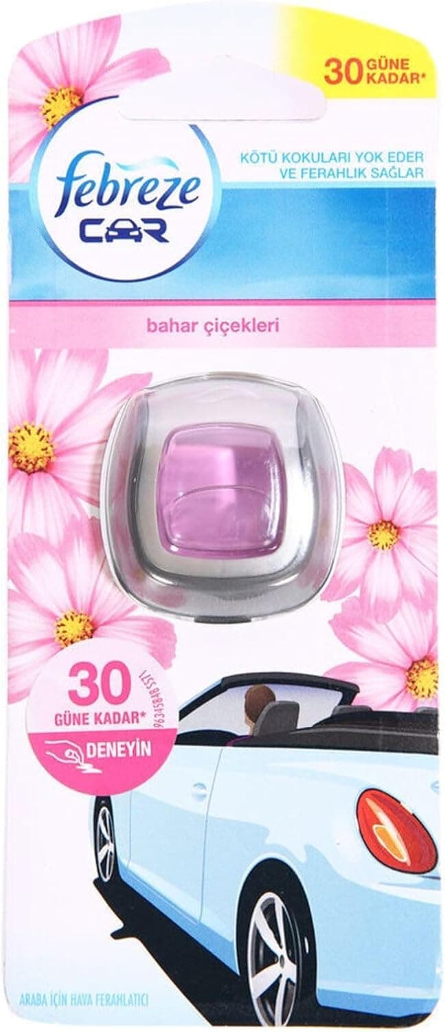 خوشبوکننده خودرو Febreze با رایحه گلهای بهاری 2 ml خوشبوکننده خودرو Febreze با رایحه گلهای بهاری 2 ml