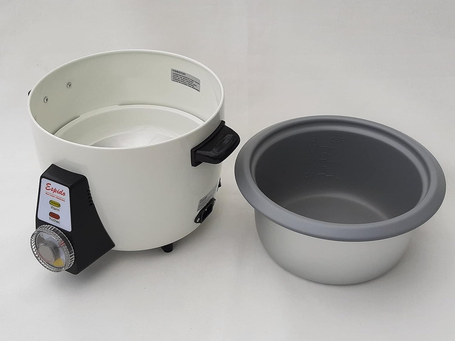 پلوپز Espido Food Stuff Hamburg ایرانی تهدیگ 0.6L 300W 1-2 نفره مدل RCG10T پلوپز Espido Food Stuff Hamburg ایرانی تهدیگ 0.6L 300W 1-2 نفره مدل RCG10T