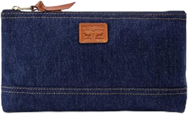 کیف دستی مردانه Levi's جین استاندارد سرمهای مدل D5440-0002 کیف دستی مردانه Levi's جین استاندارد سرمهای مدل D5440-0002