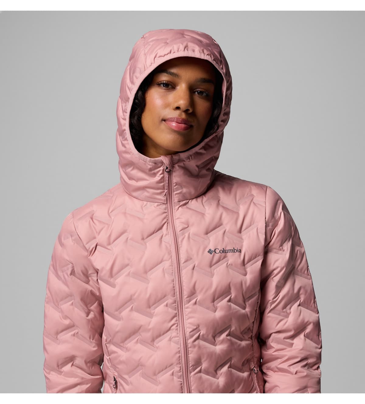 مونت زنانه Columbia کلاهدار با پر غاز Delta Ridge II مونت زنانه Columbia کلاهدار با پر غاز Delta Ridge II