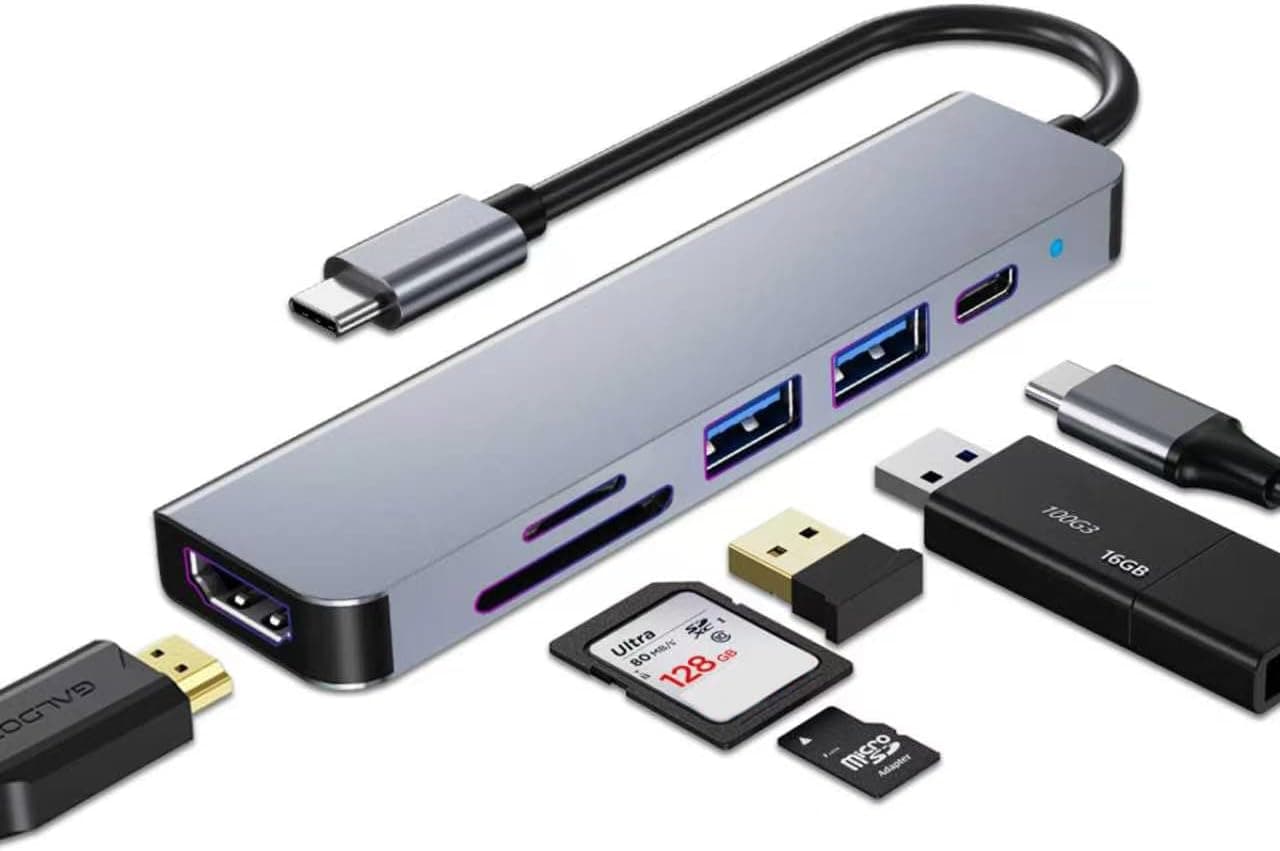 هاب USB-C داکینگ استیشن SZPACMATE 11 in 1 سازگار با MacBook Pro/Air هاب USB-C داکینگ استیشن SZPACMATE 11 in 1 سازگار با MacBook Pro/Air