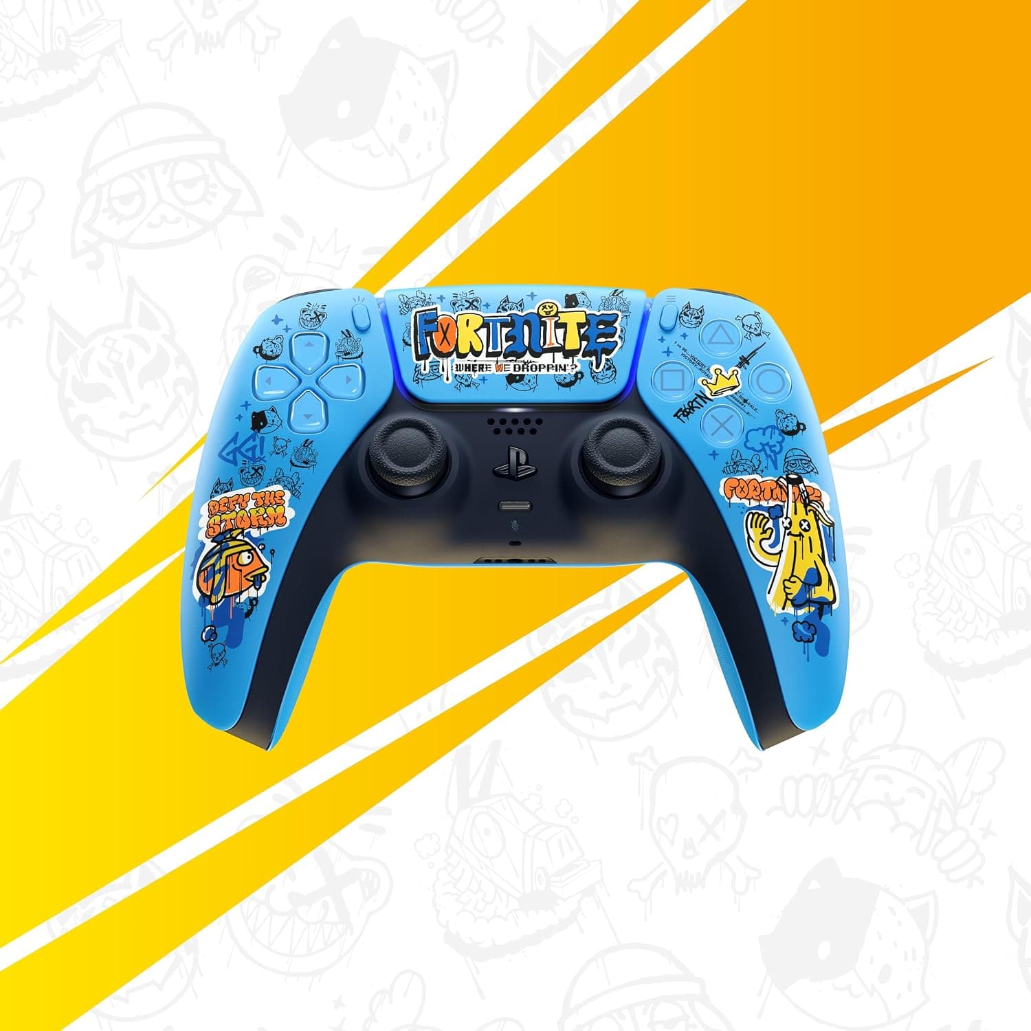 کنترلر بیسیم PlayStation DualSense نسخه محدود Fortnite کنترلر بیسیم PlayStation DualSense نسخه محدود Fortnite
