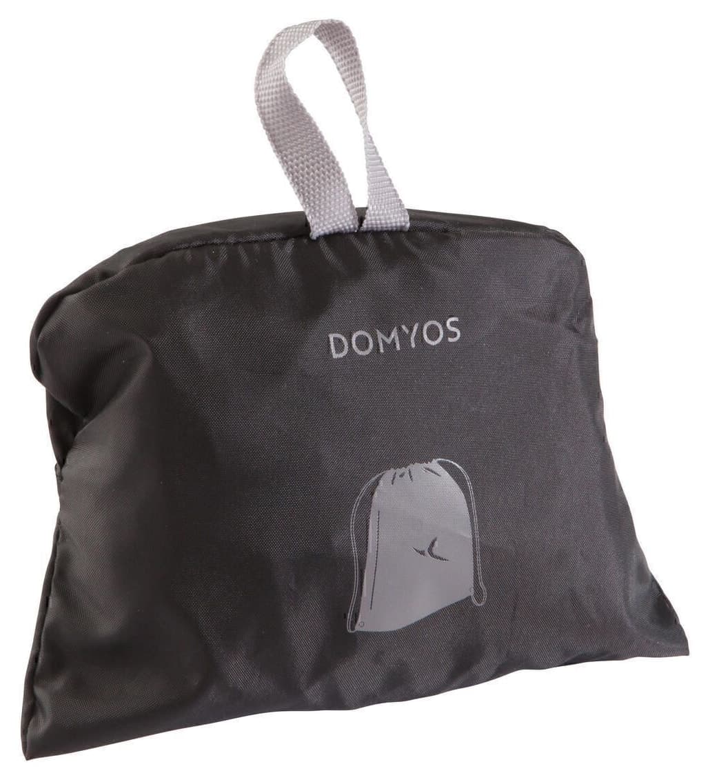 کیف کفش ورزشی زنانه Decathlon Domyos تاشو مشکی فیتنس کیف کفش ورزشی زنانه Decathlon Domyos تاشو مشکی فیتنس