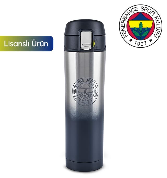 فلاسک استیل ضدنشت Karaca x Fenerbahçe دارای مجوز رسمی، جعبهدار 450 ml فلاسک استیل ضدنشت Karaca x Fenerbahçe دارای مجوز رسمی، جعبهدار 450 ml