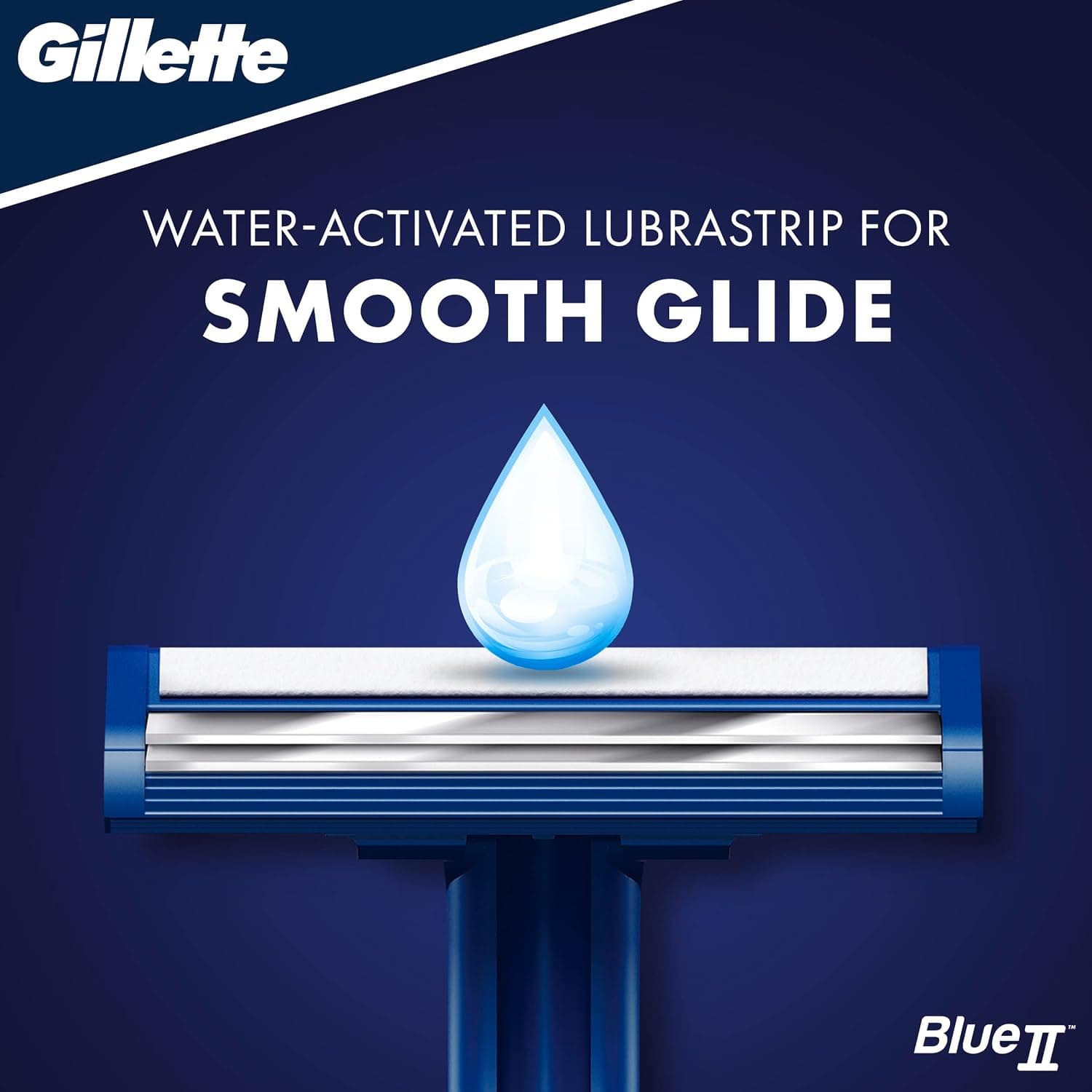 تیغ یکبارمصرف مردانه Gillette مدل Blue II x5 تیغ یکبارمصرف مردانه Gillette مدل Blue II x5