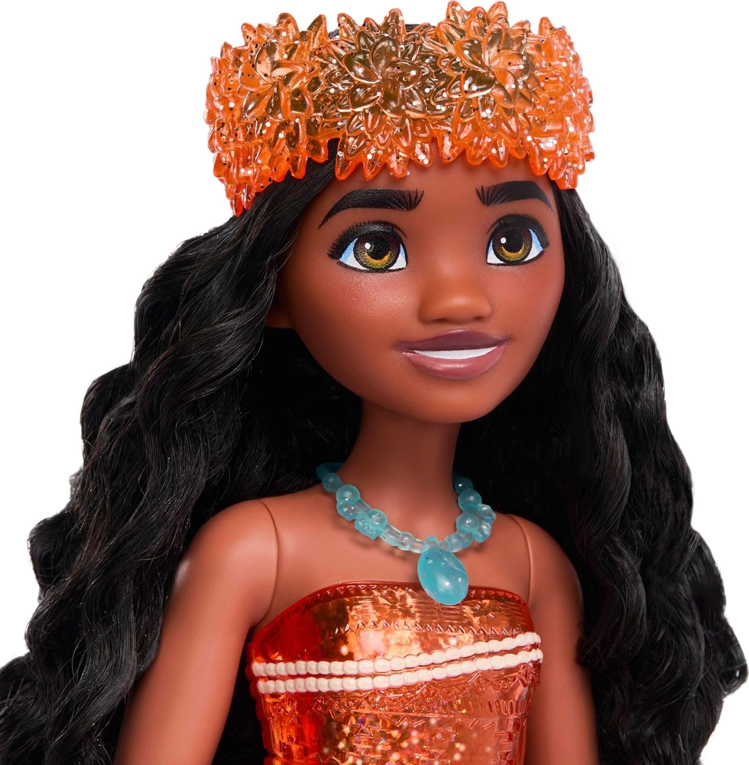 عروسک دخترانه Mattel Disney Princess مفصلدار Moana با لباس و لوازم جانبی درخشان مدل HLW05 عروسک دخترانه Mattel Disney Princess مفصلدار Moana با لباس و لوازم جانبی درخشان مدل HLW05