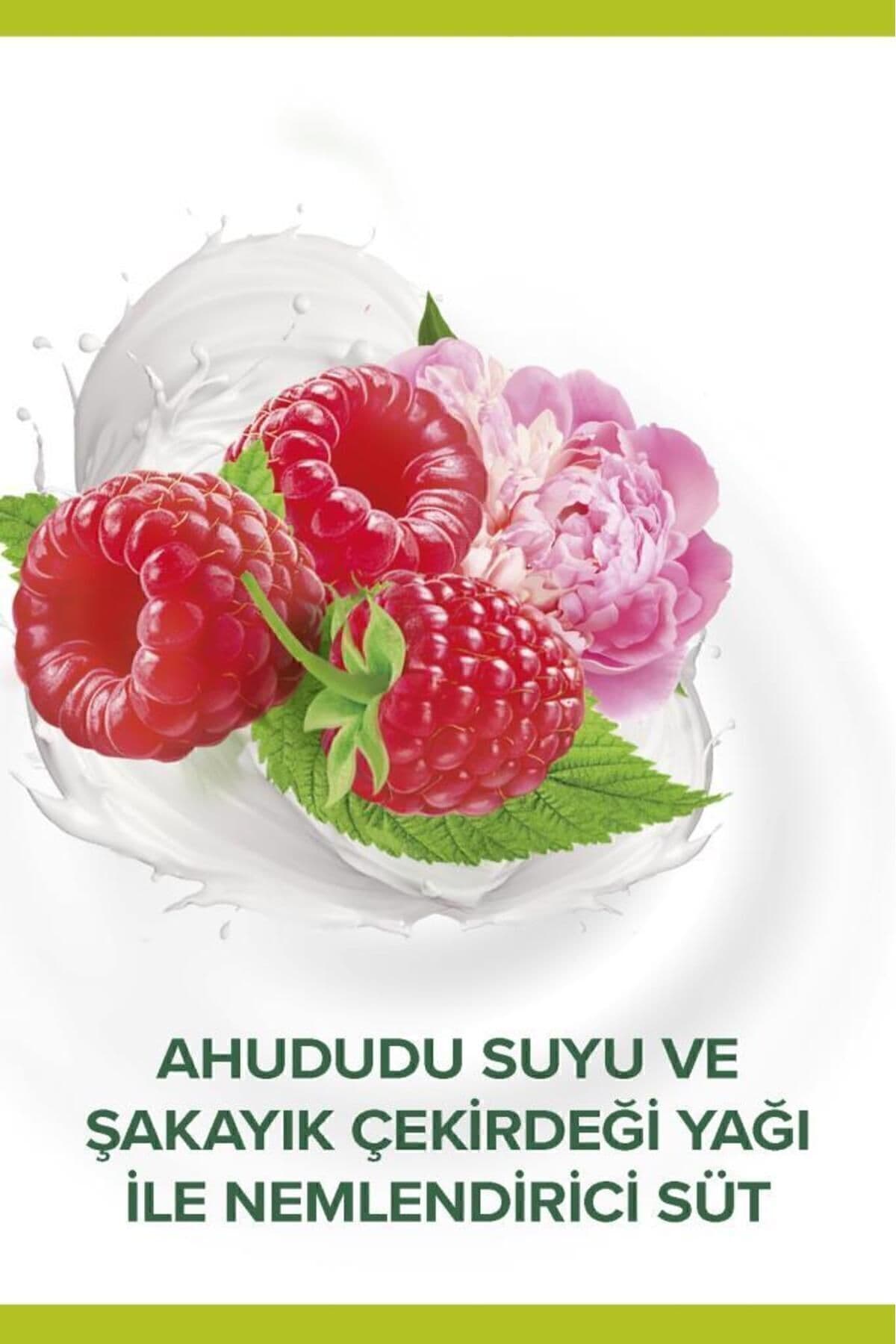 ژل دوش زنانه Palmolive Naturals مرطوبکننده آب تمشک و روغن دانه صدبرگ 500 ml x2 ژل دوش زنانه Palmolive Naturals مرطوبکننده آب تمشک و روغن دانه صدبرگ 500 ml x2