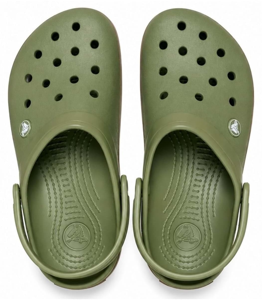 کفش کلاگ یونیسکس Crocs ارتوپدی مخصوص پزشک و پرستار مدل Crocband خاکی کفش کلاگ یونیسکس Crocs ارتوپدی مخصوص پزشک و پرستار مدل Crocband خاکی