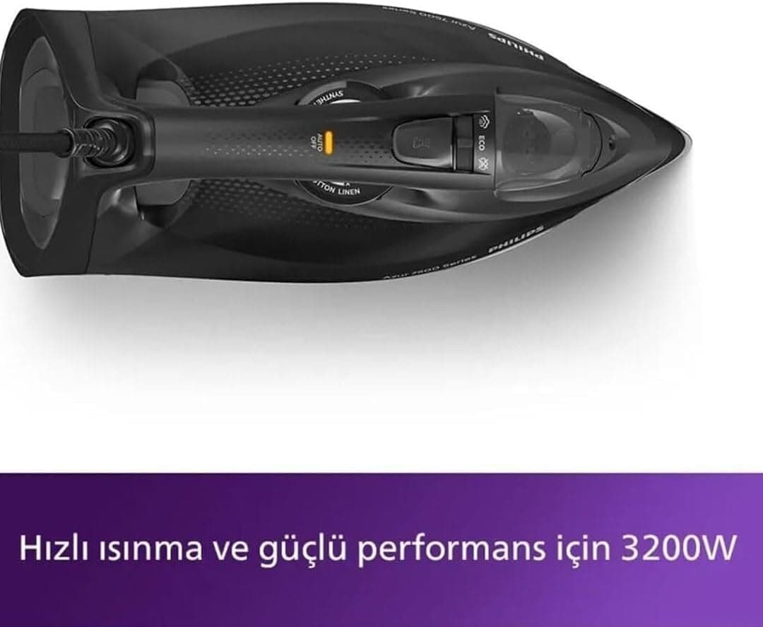 اتو بخار PHILIPS سری 7500، توان 3200W، کفی SteamGlide Elite، مخزن 300 ml، مدل DST7511/80 اتو بخار PHILIPS سری 7500، توان 3200W، کفی SteamGlide Elite، مخزن 300 ml، مدل DST7511/80