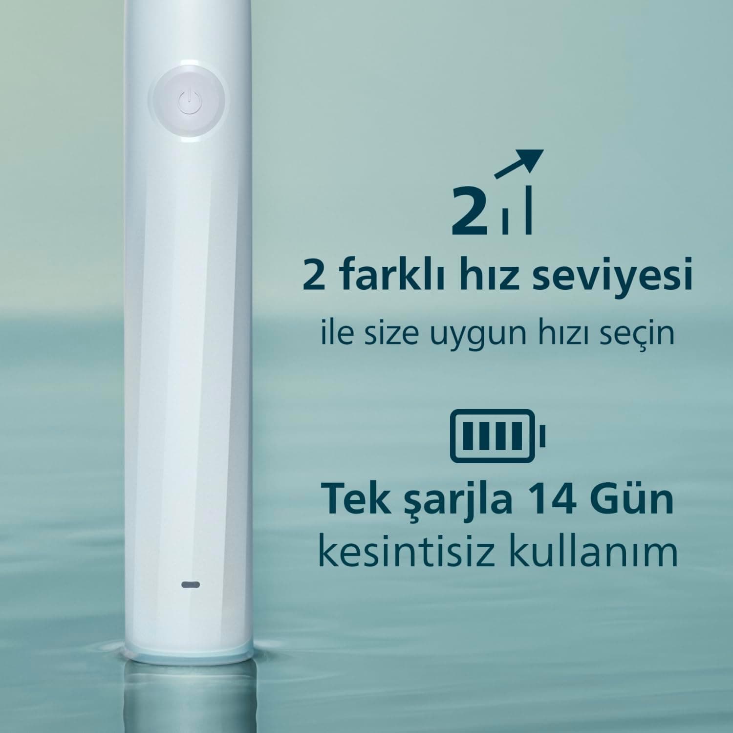 مسواک برقی شارژی PHILIPS سری 2100 با پاککنندگی ۳ برابری پلاک، باتری ۱۴روزه، ۲ سرعت، SmartTimer و QuadPacer مدل HX4021/01 مسواک برقی شارژی PHILIPS سری 2100 با پاککنندگی ۳ برابری پلاک، باتری ۱۴روزه، ۲ سرعت، SmartTimer و QuadPacer مدل HX4021/01