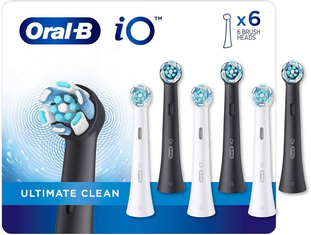 سری یدک مسواک برقی برای Oral-B iO Ultimate Clean مشکی بسته 4 عددی سری یدک مسواک برقی برای Oral-B iO Ultimate Clean مشکی بسته 4 عددی