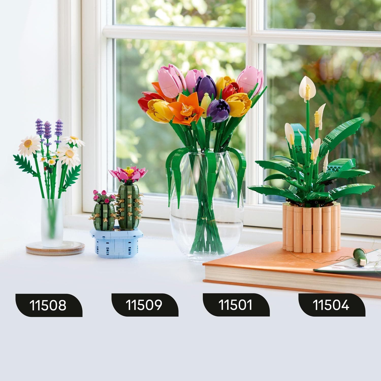 لگو 11504 Botanicals گل صلح لگو 11504 Botanicals گل صلح