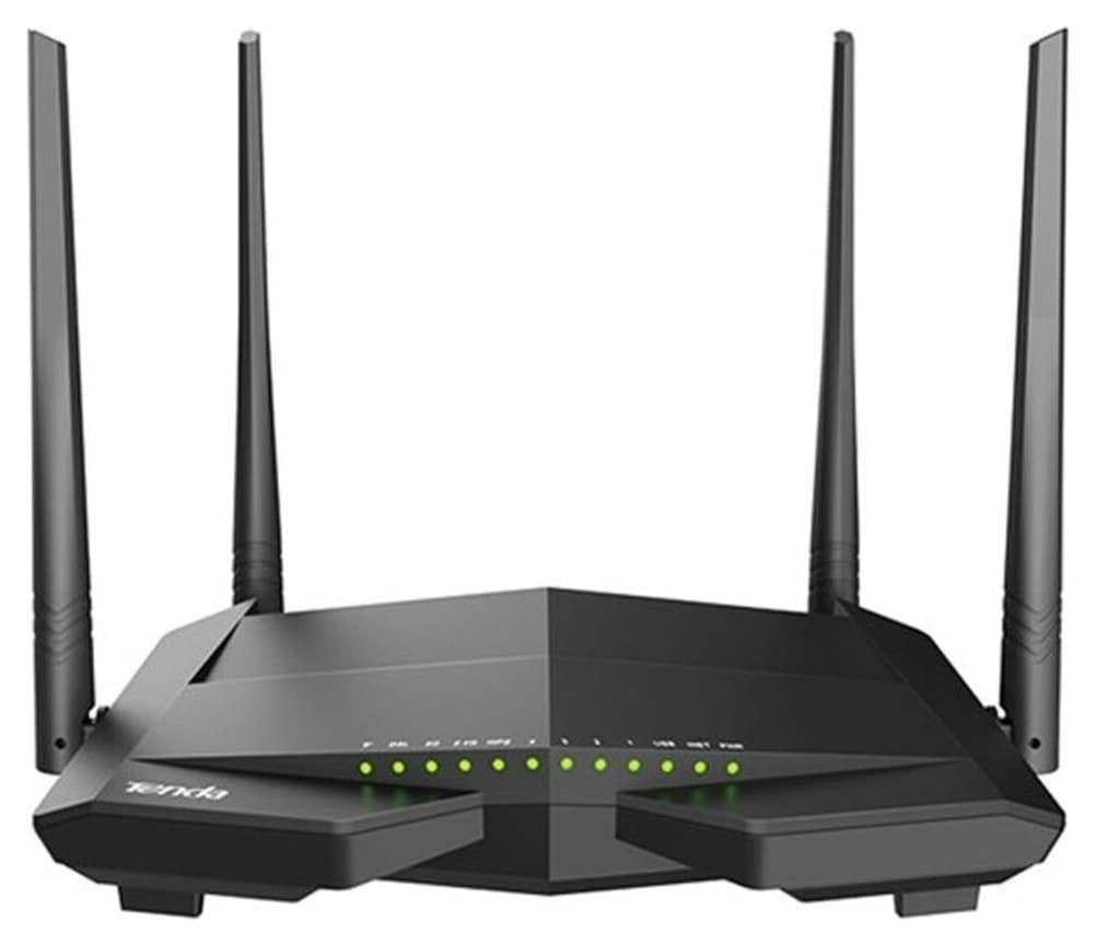 مودم VDSL Tenda دو بانده Wifi 6 با 4X پورت Gigabit و سرعت 1500 Mbps مدل V15 AC1500 مودم VDSL Tenda دو بانده Wifi 6 با 4X پورت Gigabit و سرعت 1500 Mbps مدل V15 AC1500