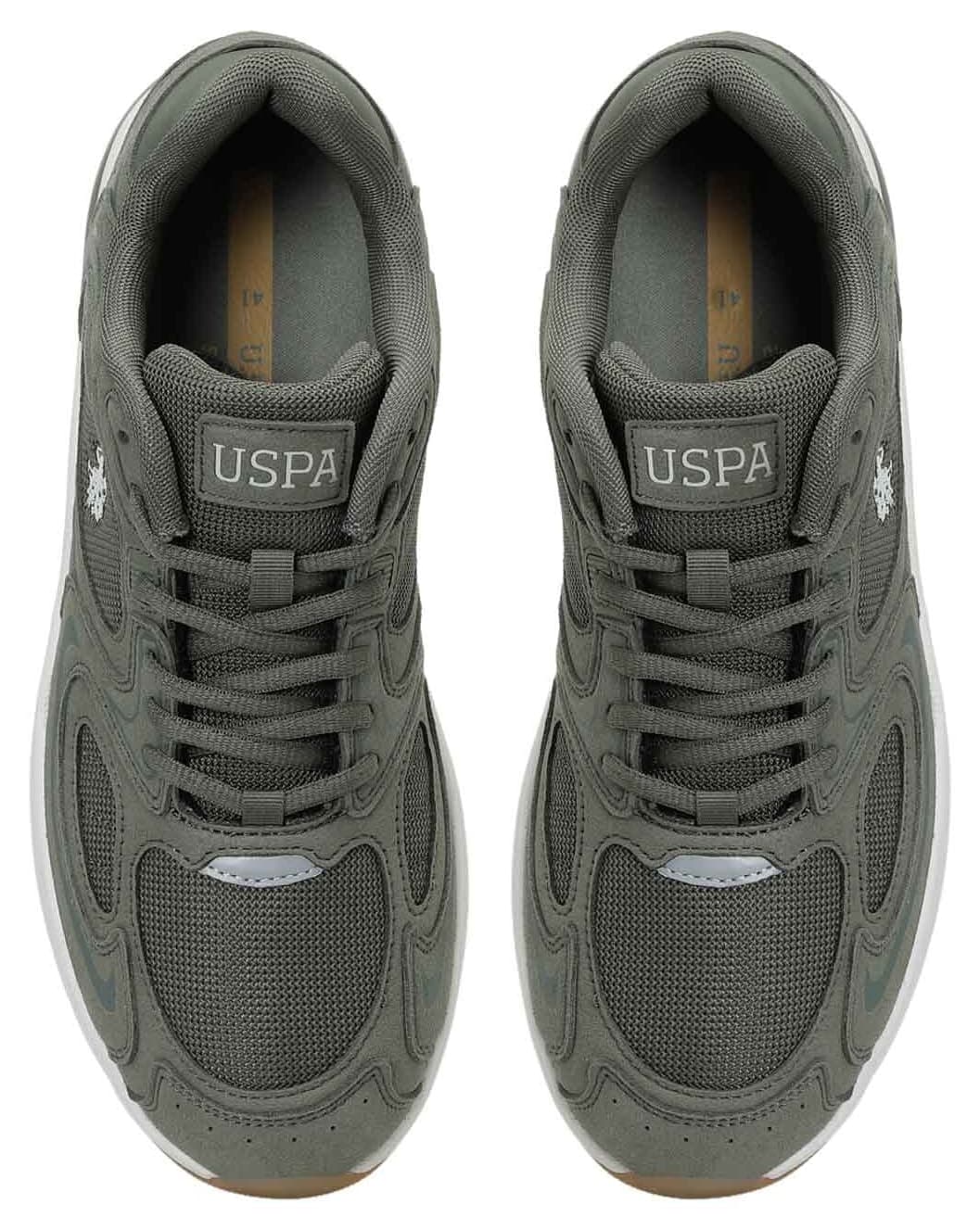 کفش ورزشی مردانه U.S. Polo Assn. خاکی مدل SAVON کفش ورزشی مردانه U.S. Polo Assn. خاکی مدل SAVON