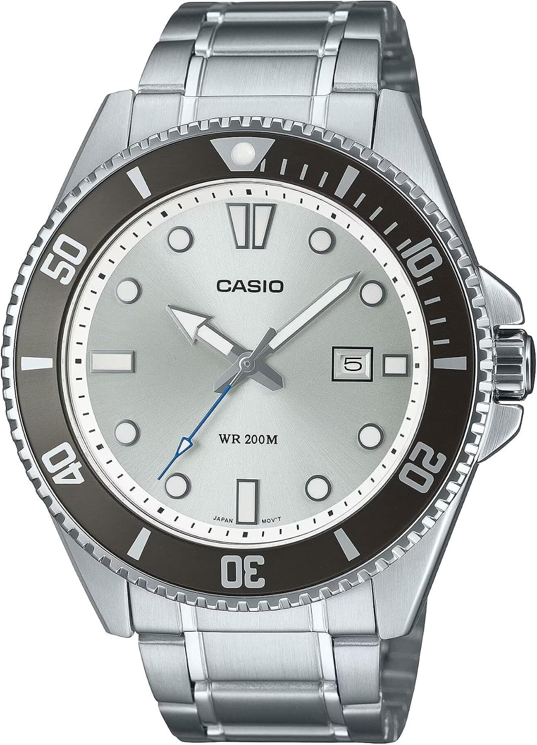 ساعت مردانه Casio نقرهای مدل MDV-107D-7AVDF ساعت مردانه Casio نقرهای مدل MDV-107D-7AVDF