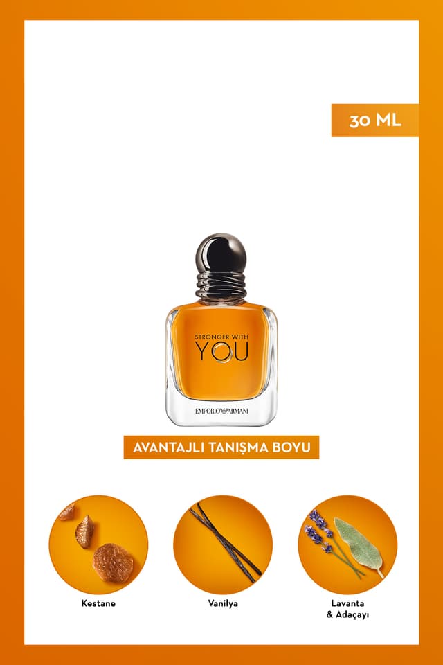 عطر مردانه Emporio Armani Stronger With You EDT 30 ml مدل 3605522040229 عطر مردانه Emporio Armani Stronger With You EDT 30 ml مدل 3605522040229
