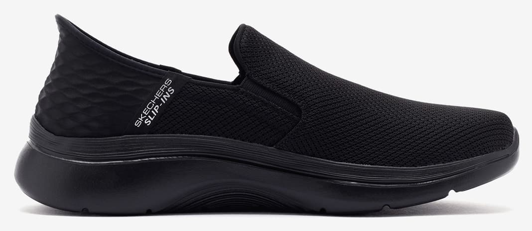 کفش پیادهروی مردانه Skechers GO WALK ARCH FIT 2.0 HANDS FREE 2 مدل 216600 BBK کفش پیادهروی مردانه Skechers GO WALK ARCH FIT 2.0 HANDS FREE 2 مدل 216600 BBK