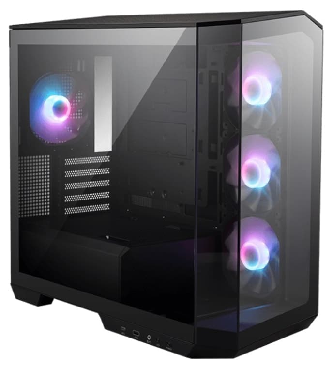 کیس گیمینگ MSI MAG PANO M100R PZ مشکی Micro-ATX با فن ARGB 4x120mm کیس گیمینگ MSI MAG PANO M100R PZ مشکی Micro-ATX با فن ARGB 4x120mm