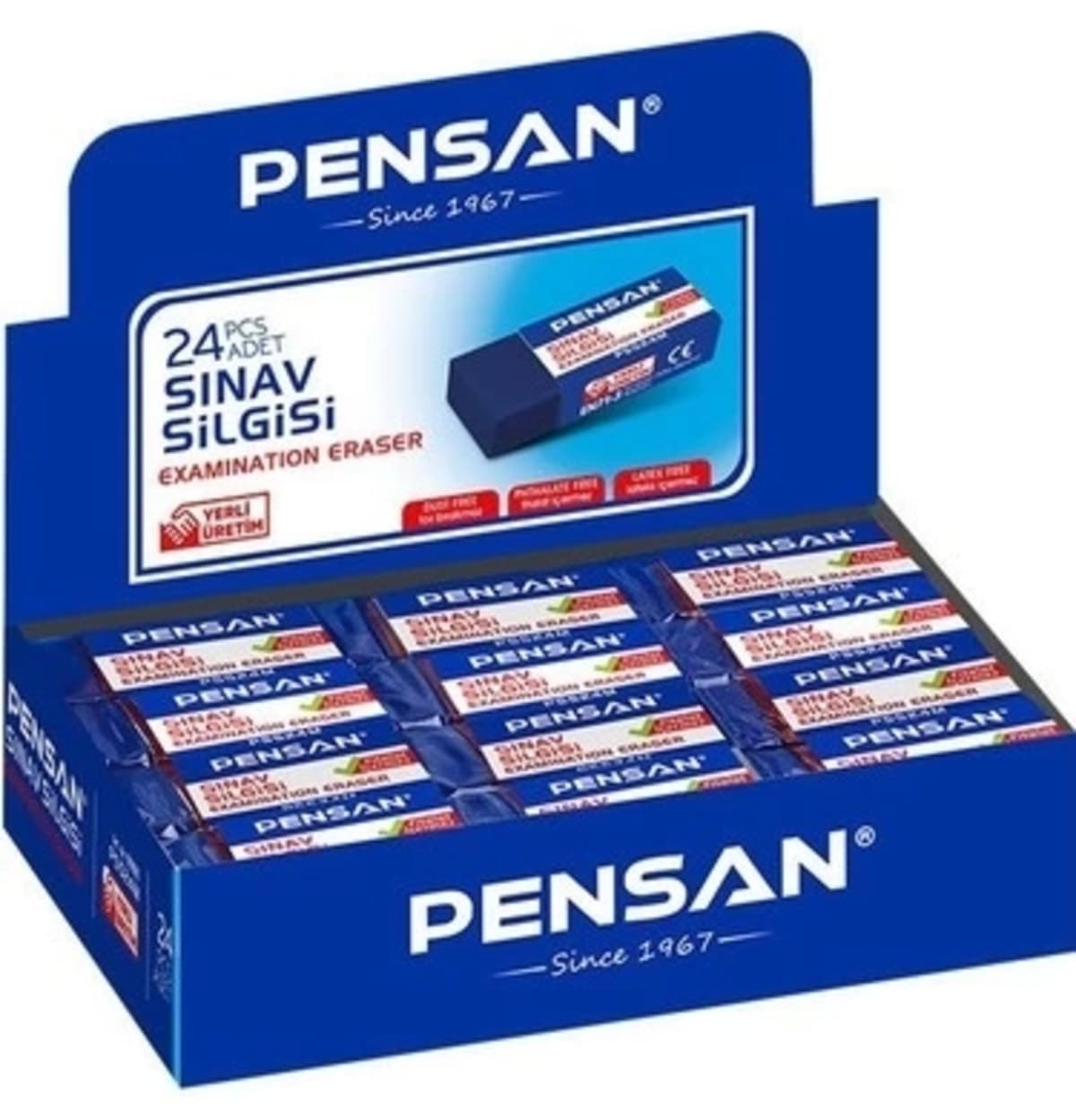 پاککن آزمون Pensan یک جعبه 24 عددی مدل Pss-24/m پاککن آزمون Pensan یک جعبه 24 عددی مدل Pss-24/m