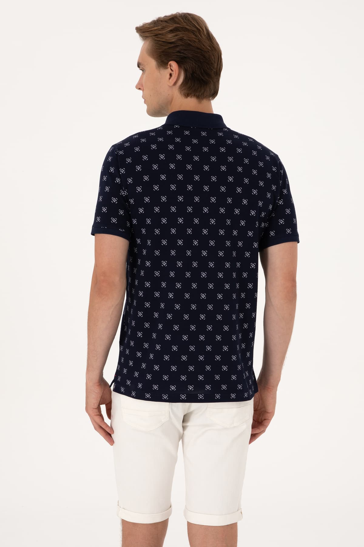 تیشرت مردانه U.S. Polo Assn. فیت معمولی سرمهای یقه پولو مدل 50300379-VR033 تیشرت مردانه U.S. Polo Assn. فیت معمولی سرمهای یقه پولو مدل 50300379-VR033