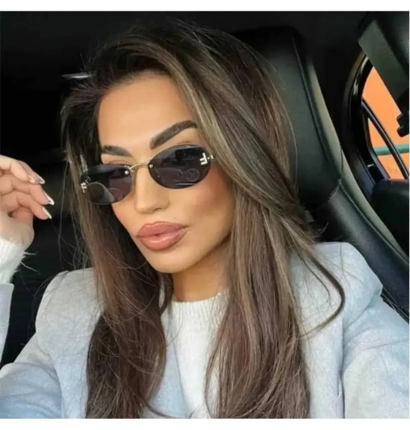 عینک آفتابی زنانه Nilu Moda با طراحی بیضی عینک آفتابی زنانه Nilu Moda با طراحی بیضی