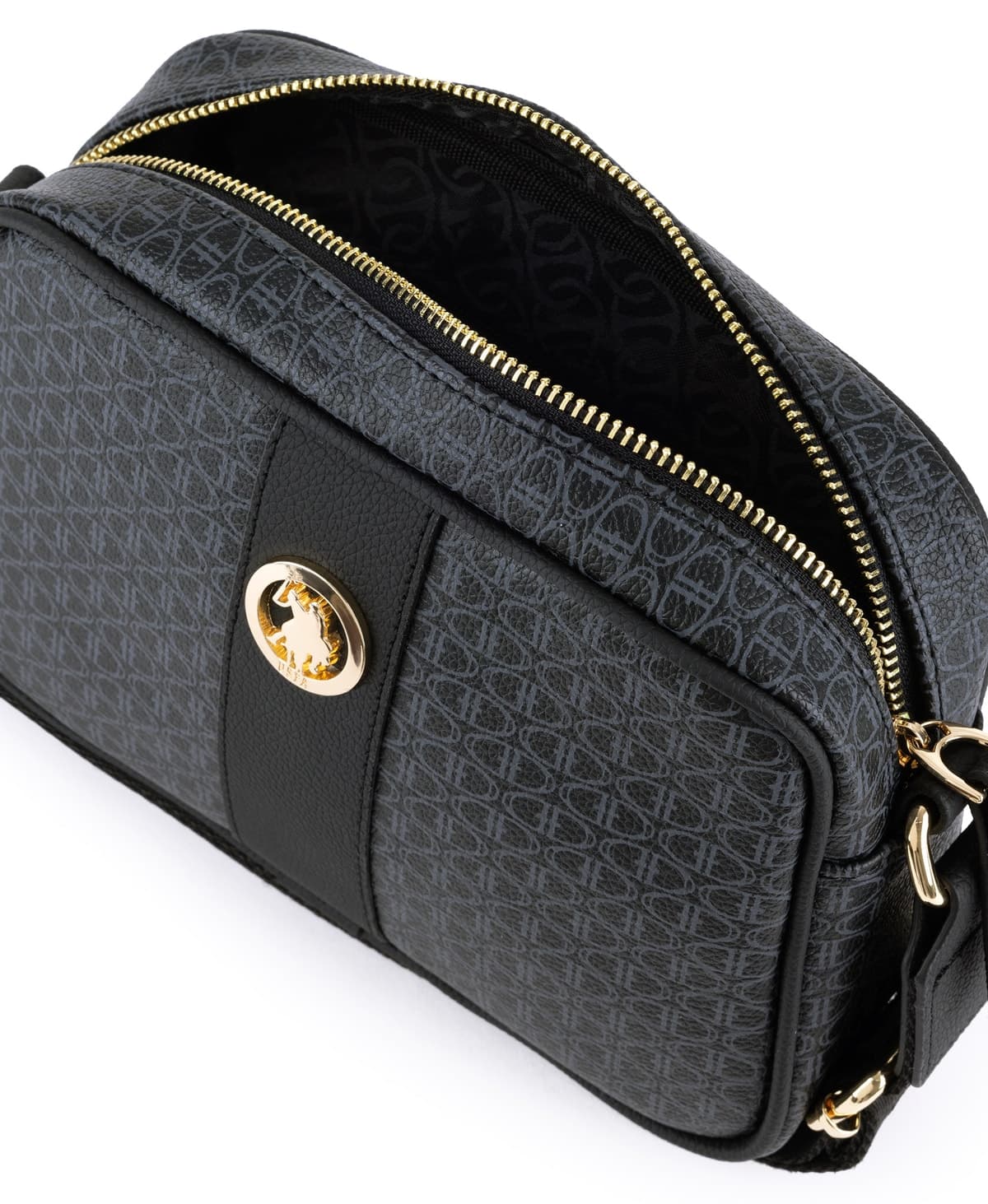 کیف دوشی زنانه U.S. Polo Assn. مشکی مدل 50293699-VR046 کیف دوشی زنانه U.S. Polo Assn. مشکی مدل 50293699-VR046