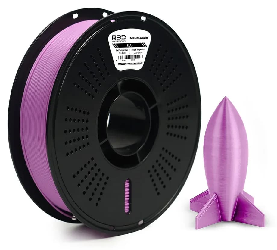 فیلامنت R3D Filament PLA+ بنفش اسطوخودوسی درخشان فیلامنت R3D Filament PLA+ بنفش اسطوخودوسی درخشان