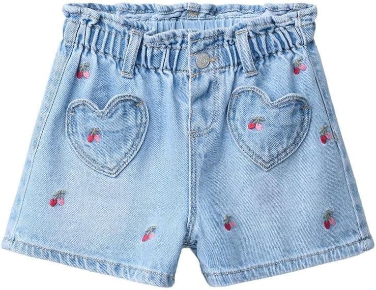 شورت برمودا زنانه Zara دنیم گلدوزیشده طرح گیلاس پیپربگ آبی شورت برمودا زنانه Zara دنیم گلدوزیشده طرح گیلاس پیپربگ آبی
