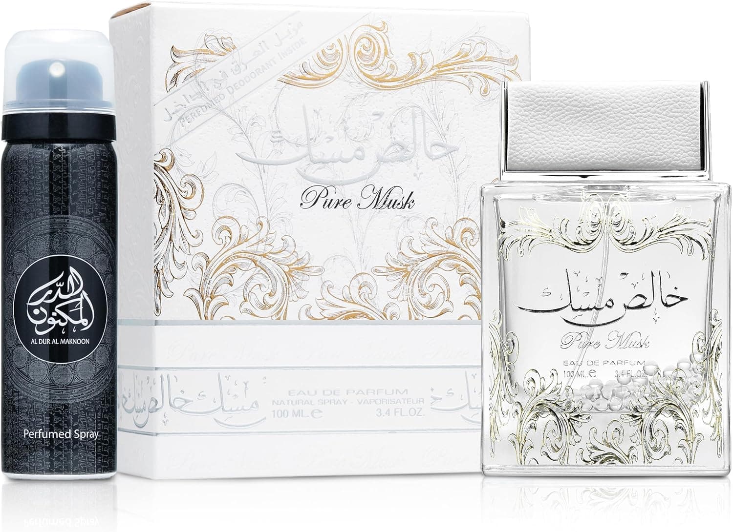 عطر زنانه Lattafa ادوپرفیوم Khalis Musk 100 ml عطر زنانه Lattafa ادوپرفیوم Khalis Musk 100 ml