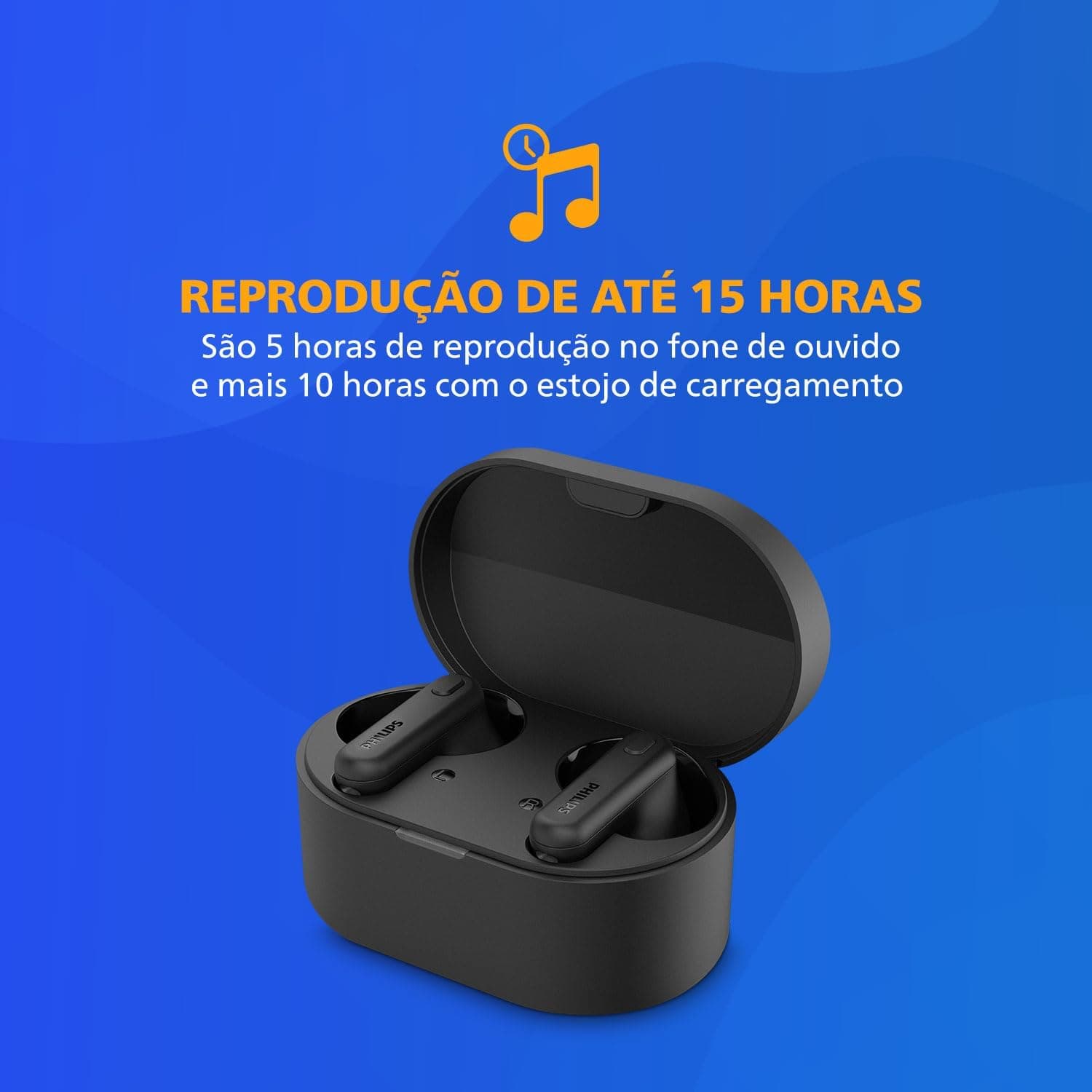 هدفون کاملاً بیسیم PHILIPS مشکی با استاندارد IPX4 مدل TAT1108BK با 5+10 ساعت هدفون کاملاً بیسیم PHILIPS مشکی با استاندارد IPX4 مدل TAT1108BK با 5+10 ساعت