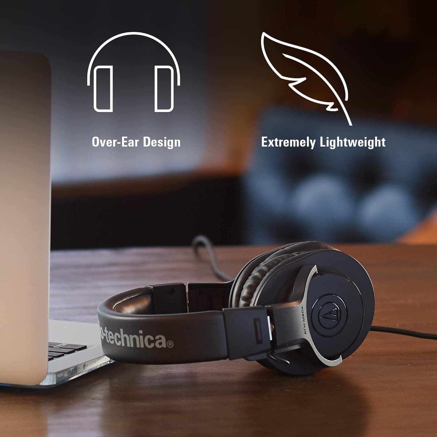 هدفون مانیتورینگ استودیویی حرفهای Audio-Technica مدل ATH-M20X مشکی هدفون مانیتورینگ استودیویی حرفهای Audio-Technica مدل ATH-M20X مشکی