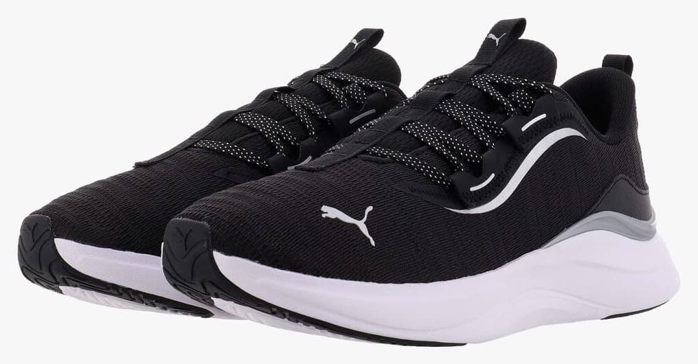 کفش زنانه Puma Softride Harmony مشکی سفید کفش زنانه Puma Softride Harmony مشکی سفید