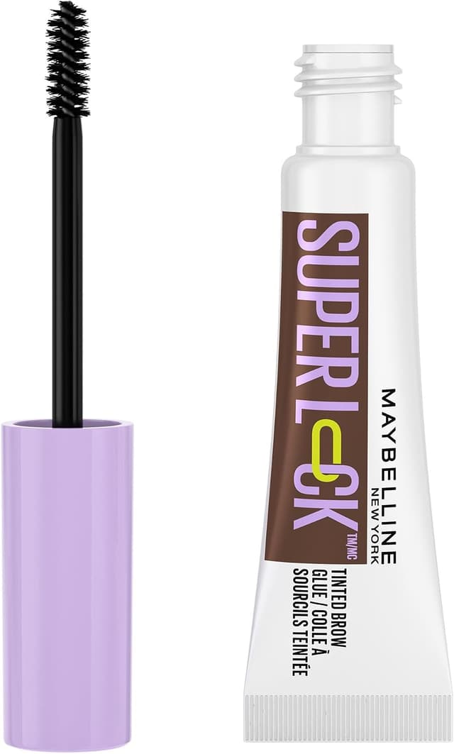 ریمل تثبیتکننده ابرو MAYBELLINE Super Lock Brow Glue قهوهای تیره ریمل تثبیتکننده ابرو MAYBELLINE Super Lock Brow Glue قهوهای تیره