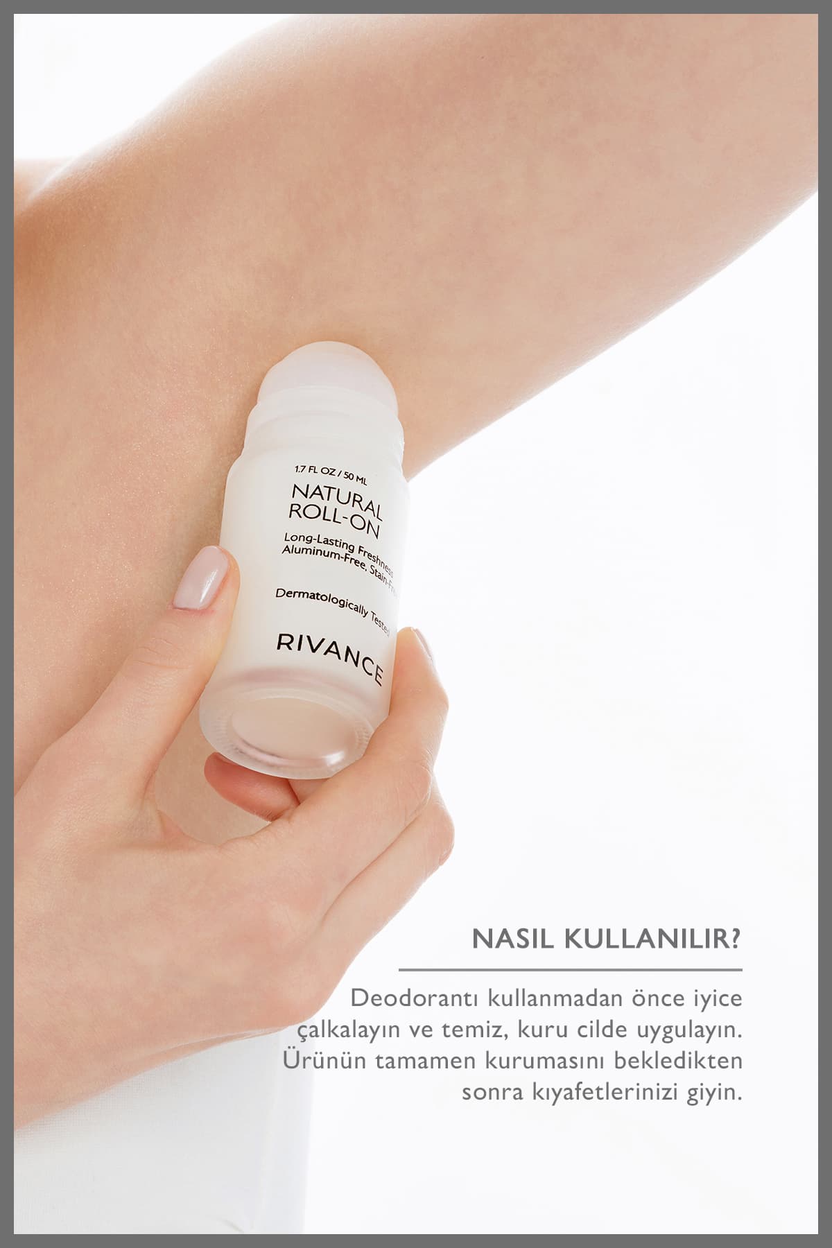 دئودورانت رولآن مردانه Rivance بدون آلومینیوم با ترکیبات گیاهی ضد بوی عرق 50 ml دئودورانت رولآن مردانه Rivance بدون آلومینیوم با ترکیبات گیاهی ضد بوی عرق 50 ml