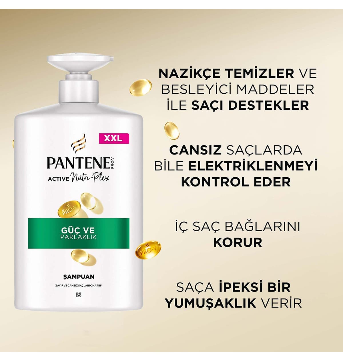 شامپو زنانه Pantene Pro-V قدرت و درخشندگی برای موهای الکتریکی و بیجان 3×800ml پمپی شامپو زنانه Pantene Pro-V قدرت و درخشندگی برای موهای الکتریکی و بیجان 3×800ml پمپی