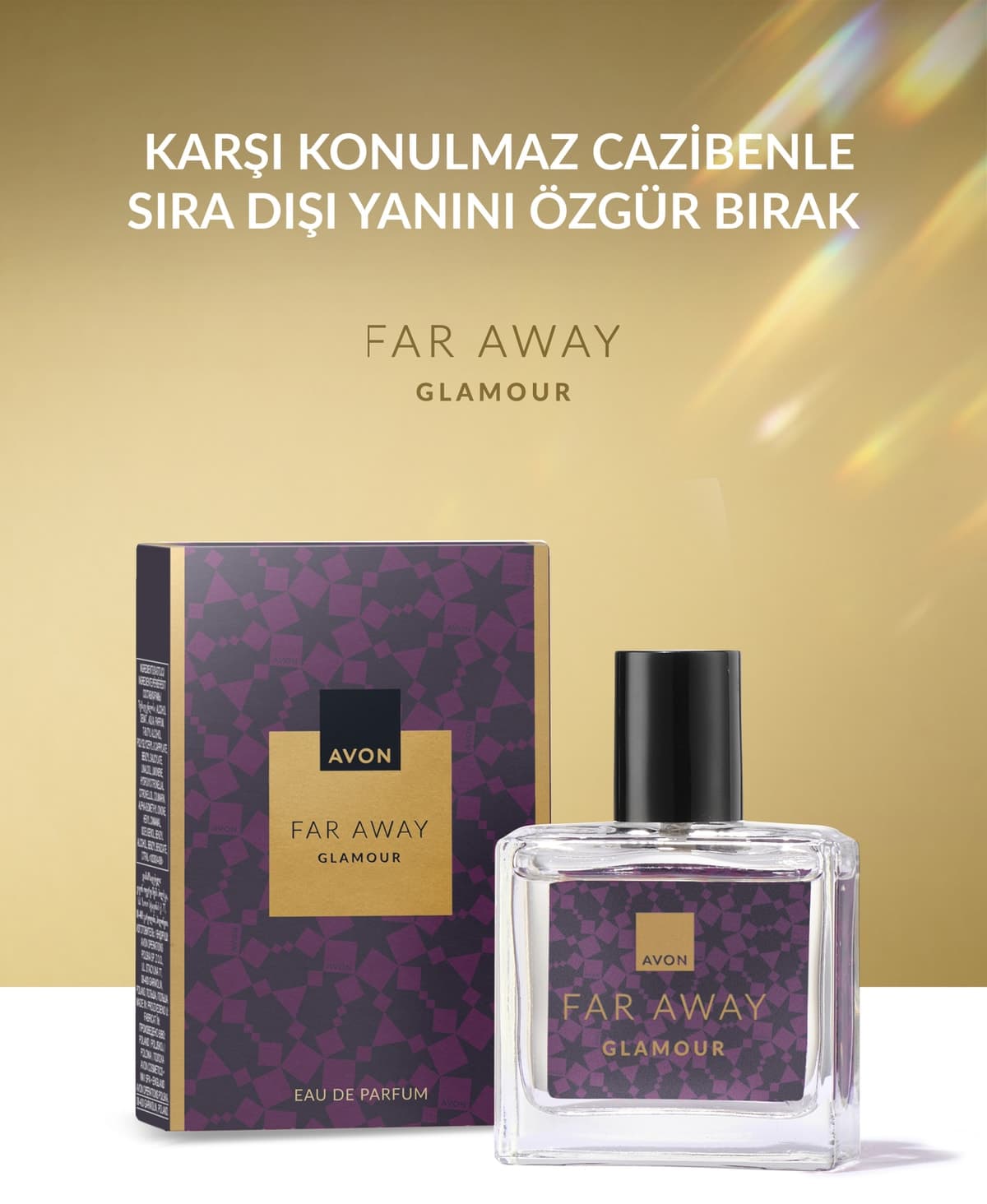 عطر زنانه Avon Far Away Glamour ادو پرفیوم EDP 30ml ست دوتایی عطر زنانه Avon Far Away Glamour ادو پرفیوم EDP 30ml ست دوتایی