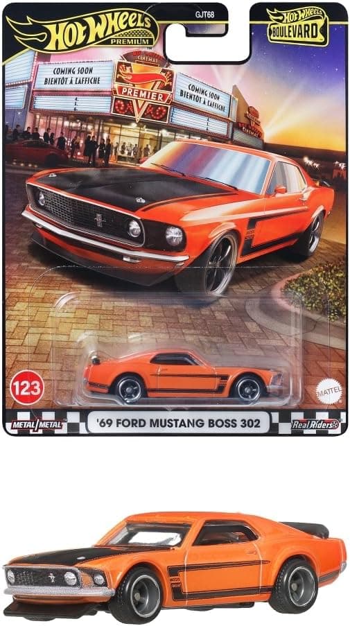 ماشین Hot Wheels Boulevard مدل 69 FORD MUSTANG BOSS 302 GJT68 - JBL20 ماشین Hot Wheels Boulevard مدل 69 FORD MUSTANG BOSS 302 GJT68 - JBL20
