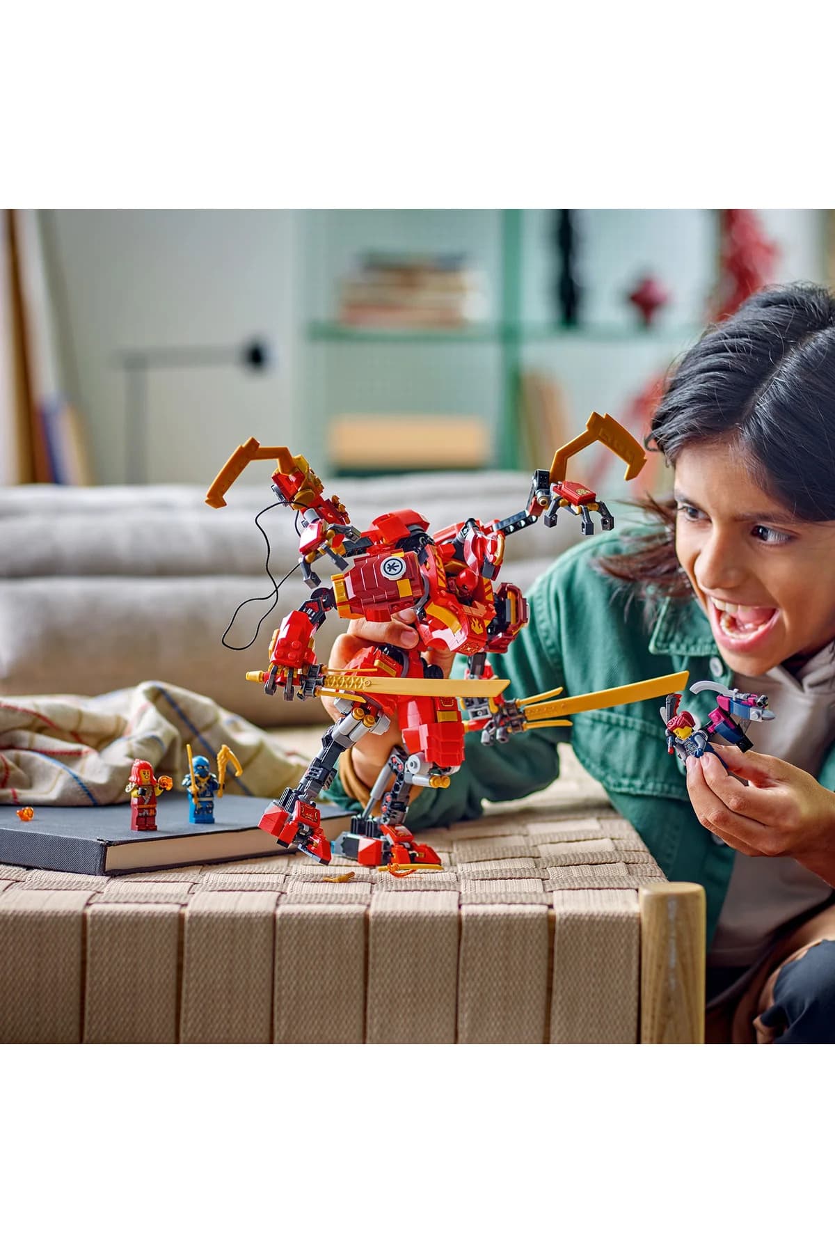 لگو NINJAGO ربات نینجایی صخرهنورد برای کودکان 9 سال به بالا مدل 71812 (623P) لگو NINJAGO ربات نینجایی صخرهنورد برای کودکان 9 سال به بالا مدل 71812 (623P)