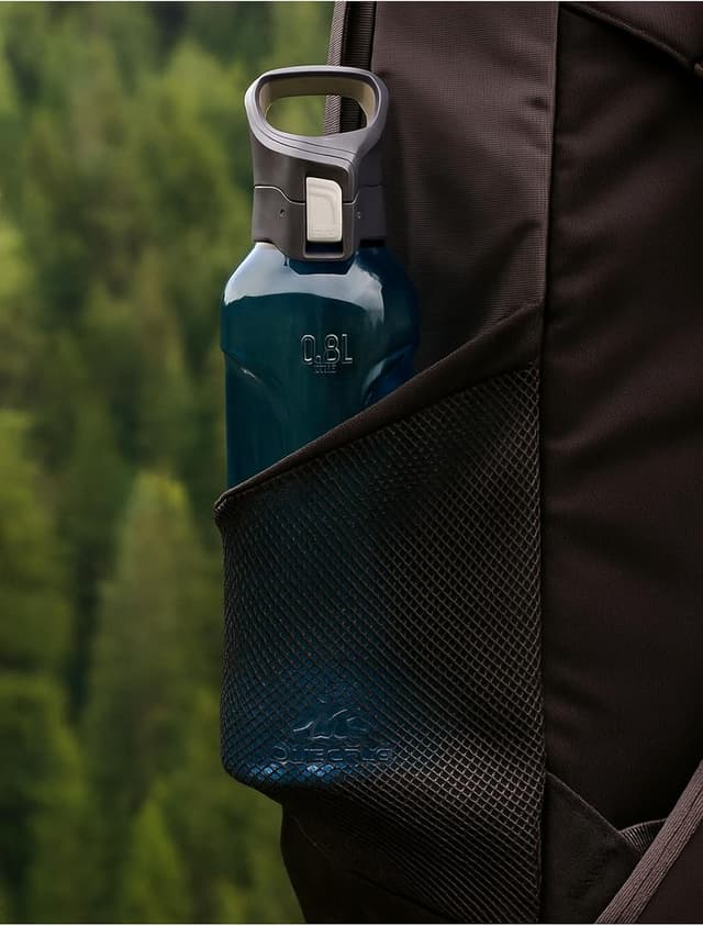 بطری ورزشی Decathlon آبی 0,8 L مدل Ecozen®-500 بطری ورزشی Decathlon آبی 0,8 L مدل Ecozen®-500