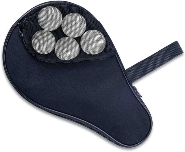 کیف راکت تنیس روی میز VISEMAN قابل حمل ضدآب، گنجایش 2 راکت و 5 توپ کیف راکت تنیس روی میز VISEMAN قابل حمل ضدآب، گنجایش 2 راکت و 5 توپ