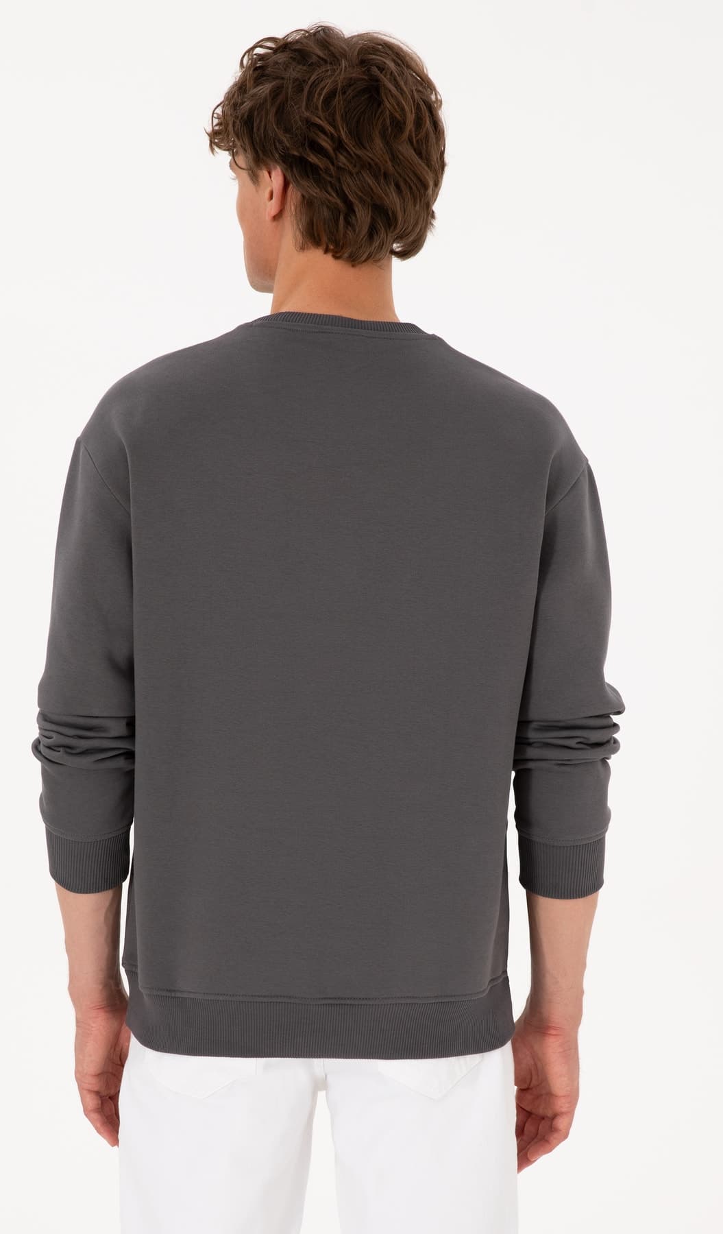 سوئیتشرت مردانه U.S. Polo Assn. یقه گرد فیت راحت خاکستری مدل 50313757-VR024 سوئیتشرت مردانه U.S. Polo Assn. یقه گرد فیت راحت خاکستری مدل 50313757-VR024