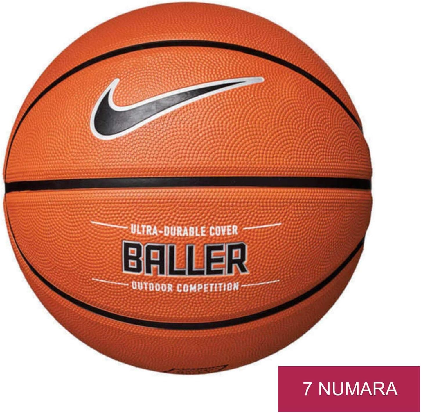 توپ بسکتبال یونیسکس Nike قهوهای-مشکی مدل BALLER 8P توپ بسکتبال یونیسکس Nike قهوهای-مشکی مدل BALLER 8P
