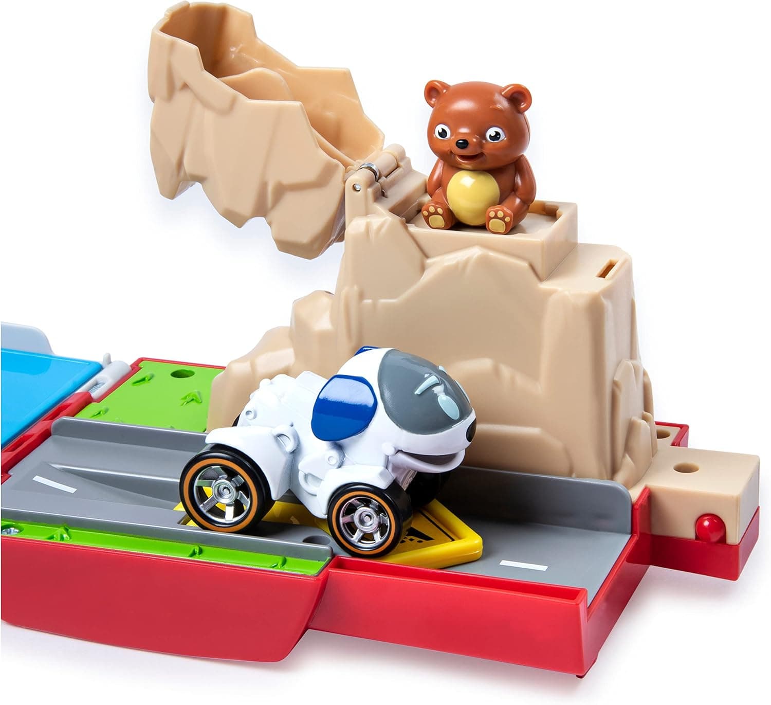 مجموعه پیست بازی کودکان Paw Patrol تبدیلشونده 2-in-1 برای خودروهای فلزی True Metal مدل PAW Patroller مجموعه پیست بازی کودکان Paw Patrol تبدیلشونده 2-in-1 برای خودروهای فلزی True Metal مدل PAW Patroller