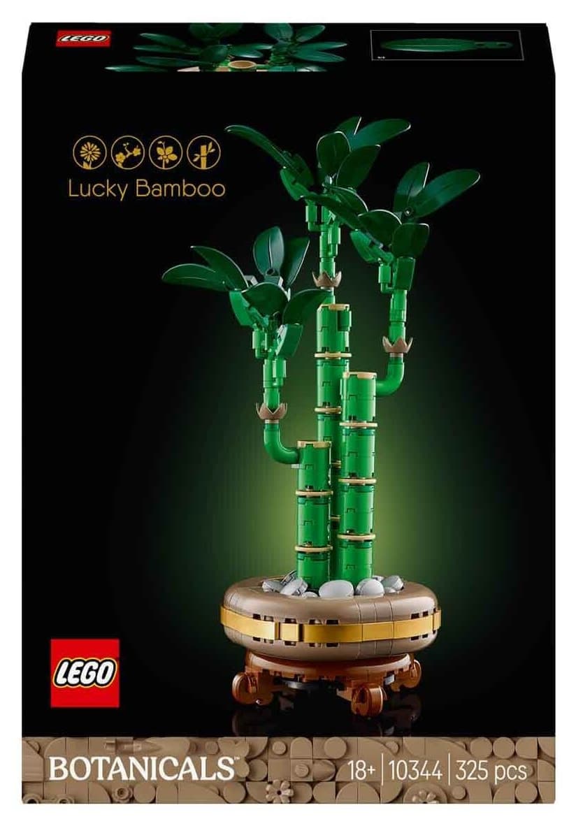 لگو Botanicals بامبوی شانس 10344 مدل گل 325 قطعه لگو Botanicals بامبوی شانس 10344 مدل گل 325 قطعه