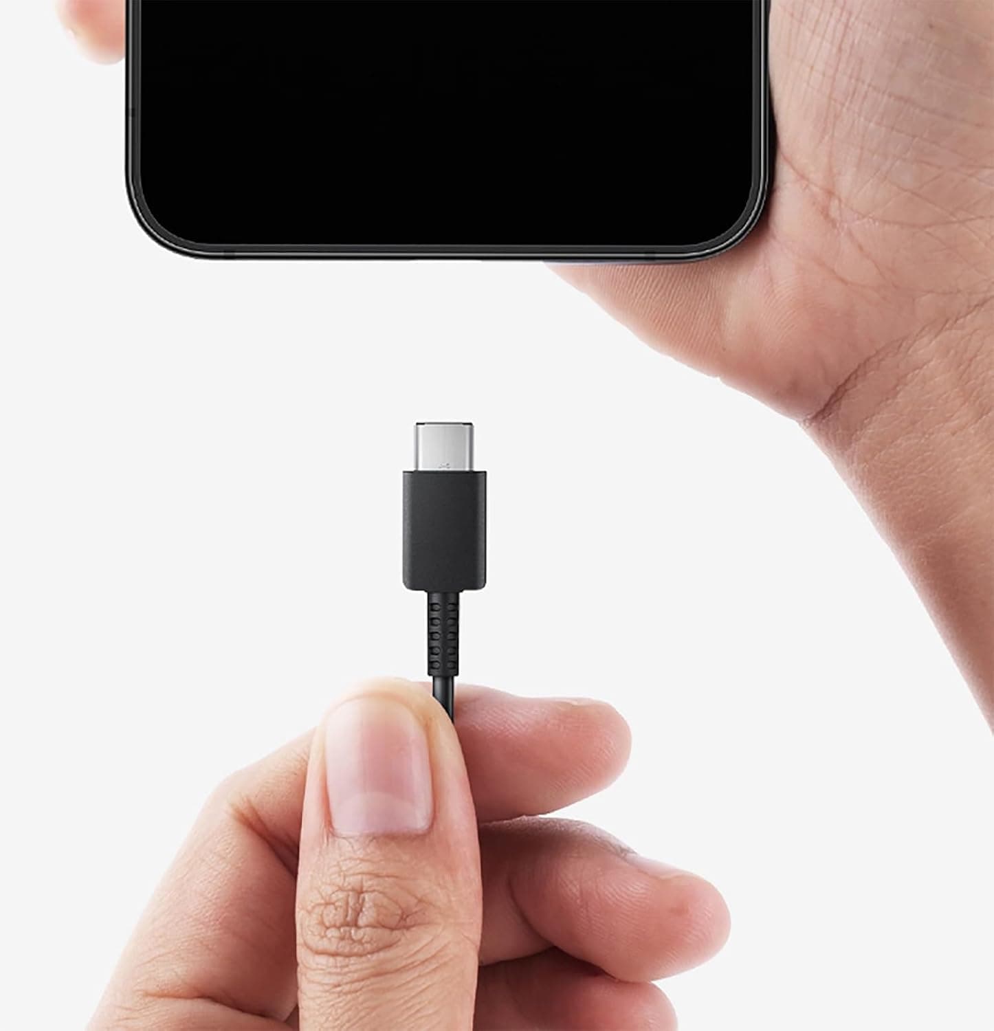 کابل Samsung USB-C 3A 1.8m شارژ سریع مشکی 2 عددی کابل Samsung USB-C 3A 1.8m شارژ سریع مشکی 2 عددی